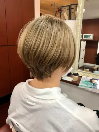ショート 💎韓国カラー Giness坂下巧のヘアスタイル