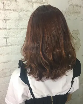 ミディアム カラー boutique misakiのヘアスタイル