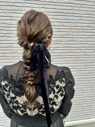 ヘアアレンジ foglia所属・foglia🌼 根本結衣のヘアスタイル