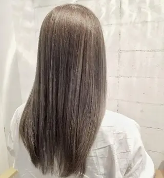 ロング カラー sky所属・くわやま まさきのヘアスタイル