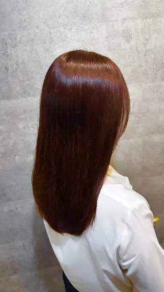 セミロング La luna所属・🐘おおうちみお🐘 /🍎暖色カラー🌸のヘアスタイル