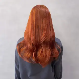ロング カラー Rui/透明感カラー 暖色/レイヤーカットのヘアスタイル