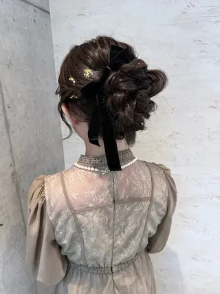 ヘアアレンジ 女性に人気♪ はやしほのかのヘアスタイル