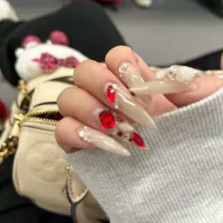 ロング zir nail 💞KASUMIのネイルデザイン