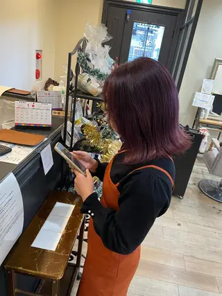 ミディアム 亀川蓮 Agu hairのヘアスタイル