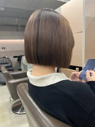 ミディアム カラー ショートカット無料/ 小顔ショートのヘアスタイル