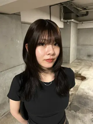 セミロング riko／ SYS by fitのヘアスタイル