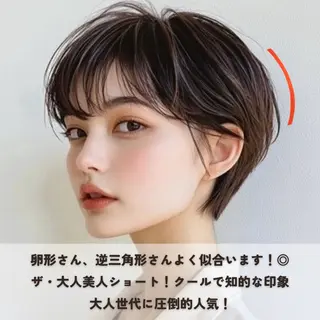 ショート ショート特化/表参道 /ぐっしーのヘアスタイル