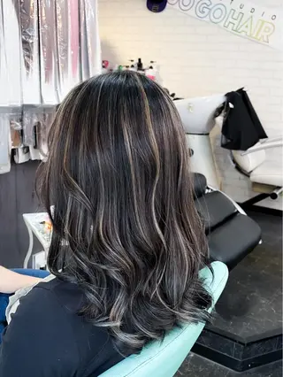 ロング カラー ヘアアレンジ Kimura Shinyaのヘアスタイル