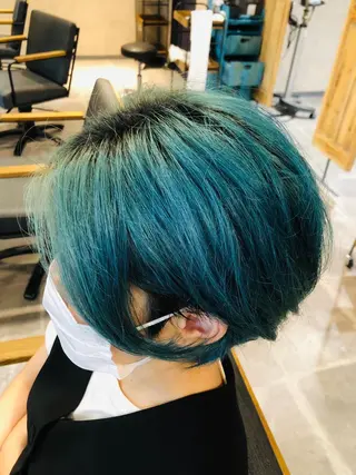 ショート ✨透明感カラー ✨カイトのヘアスタイル