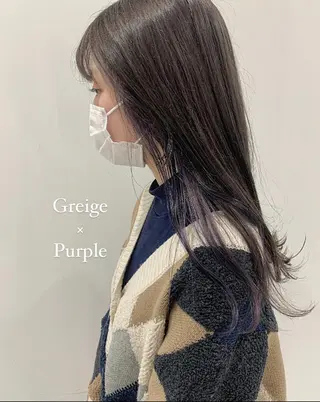 ロング カラー murai airiのヘアスタイル