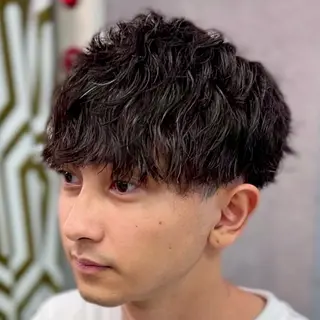 パーマ メンズ ✂️パーマ職人✂️ 相模大野/カラー◎のヘアスタイル
