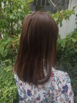 ロング カラー ruearle所属・たつや ・のヘアスタイル