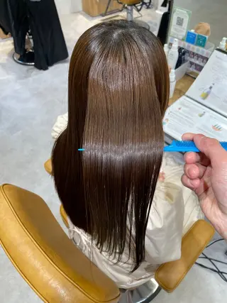 パーマ 韓国風/コテ巻き風パ ーマ るい❤️‍🔥のヘアスタイル