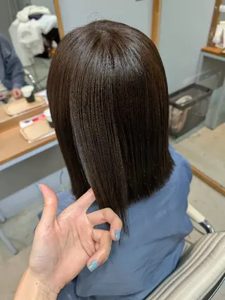 カラー 髪質改善人気🌷U. チハル🌷ヘッドスパのヘアスタイル