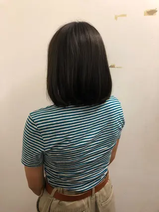 ショート カラー アライフ所属・牧田 真衣のヘアスタイル