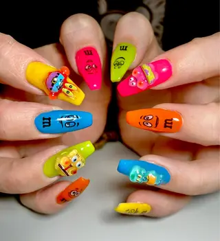 ネイル Liennail 持込デザインやり放題のネイルデザイン