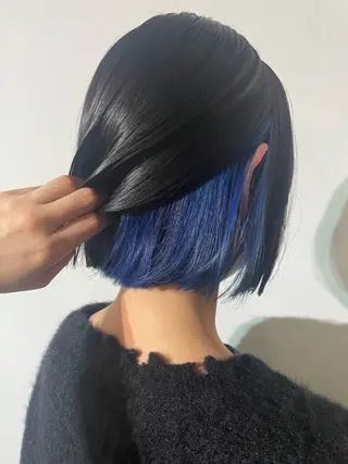 ショート カラー ヘアアレンジ 透明感カラー/推しカ ラー☁️JURAのヘアスタイル