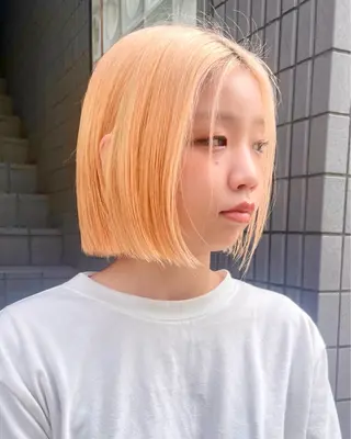 ミディアム カラー ショート/ボブ 🌟齋藤ほのかのヘアスタイル