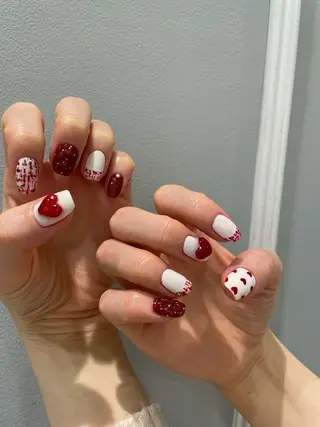 ネイル 細矢 咲花のネイルデザイン