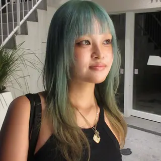 ロング カラー em HAIR所属・ハイトーン🫧 ケン🌟のヘアスタイル