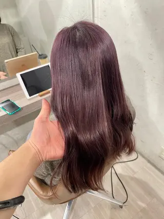 ミディアム カラー 【似合わせ美容師】 しゅんのヘアスタイル