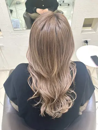 カラー 縮毛矯正/艶髪/ チホリのヘアスタイル