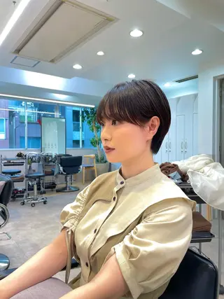 ショート 木下英治/ショート カット/銀座のヘアスタイル