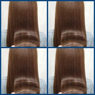 ロング カラー 顔周りレイヤーカット 髪質改善代表西村功平のヘアスタイル