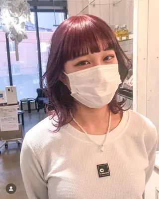 ミディアム Hivi hair&spa所属・Hivi/ Ryotaのヘアスタイル