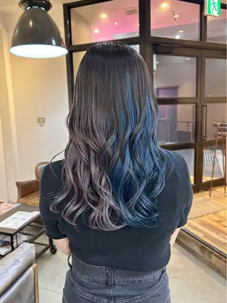 ロング 透明感カラー/ 髪質改善✨️💞萌愛のヘアスタイル