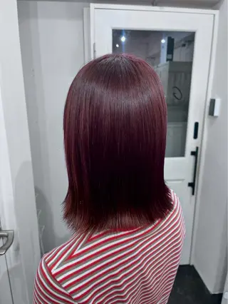 ミディアム 🐈‍⬛透明感カラー Hinata💤のヘアスタイル