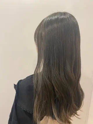 ロング 暖色/レイヤーカット /シマダアミのヘアスタイル