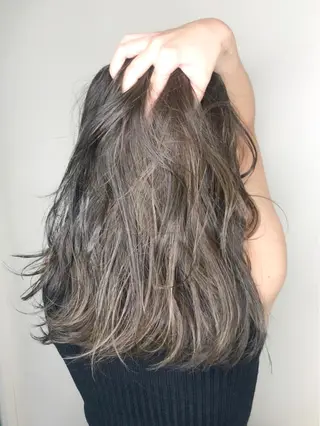 ロング カラー 🎊ルービック 京橋店💛のヘアスタイル