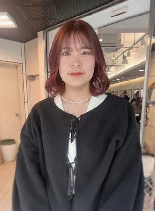 ロング 酸性ストレート 🤍🎀honokaのヘアスタイル