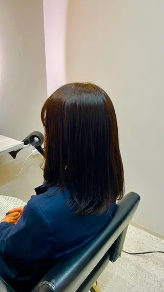ミディアム カラー 韓国🇰🇷艶髪 ケアカラーSHURIのヘアスタイル