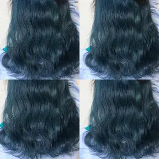 セミロング カラー Hanna by W_SALONのヘアスタイル