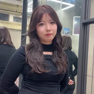 ロング カラー The Path ARENのヘアスタイル