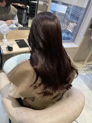 ロング カラー HARUKA韓国ヘア /Luana梅田のヘアスタイル