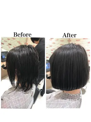 ミディアム 新宿 木下拓哉のヘアスタイル