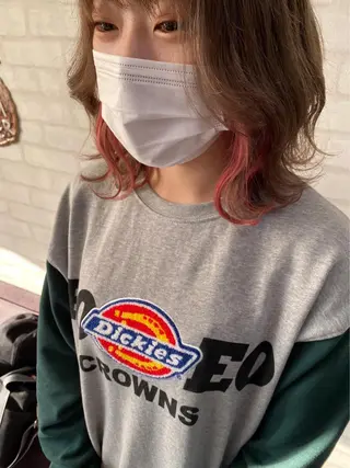 セミロング cocoluana(ココルアナ)所属・韓国風ヘア専門 🇰🇷Noaのヘアスタイル