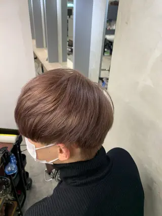 ショート カラー メンズ 艶カラーリスト 🌈銀座🌈牛込萌香のヘアスタイル