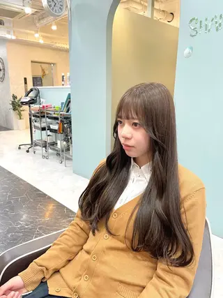 ロング 亀川蓮 Agu hairのヘアスタイル