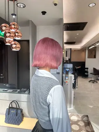 ショート カラー JILL/鶴岡 和幸/天神のヘアスタイル