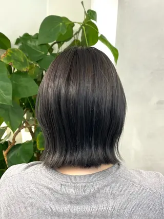 ミディアム カラー invitation   栄所属・suzu invitationのヘアスタイル