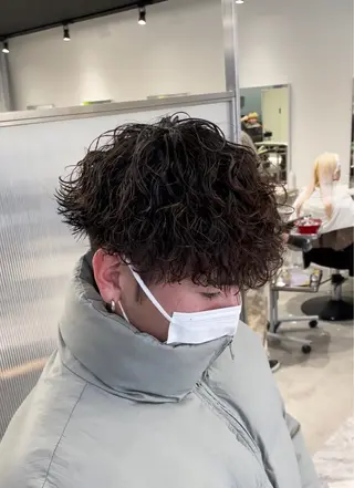 パーマ メンズ 【圧倒的センス】 まる/メンズカラーのヘアスタイル