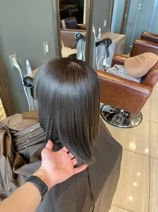 ミディアム 六本木縮毛矯正/髪質 改善/LOANA鈴木のヘアスタイル