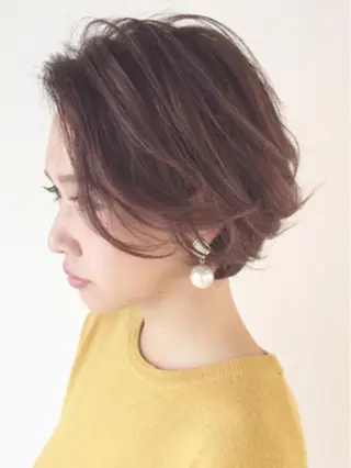 ショート SHINYA シンヤヘアーズのヘアスタイル