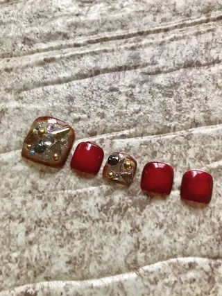 ネイル 自爪育成ネイルケア Lena  nailのネイルデザイン