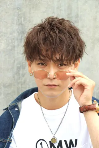 パーマ メンズ 🫧垢抜けヘア🫧 工藤真愛のヘアスタイル